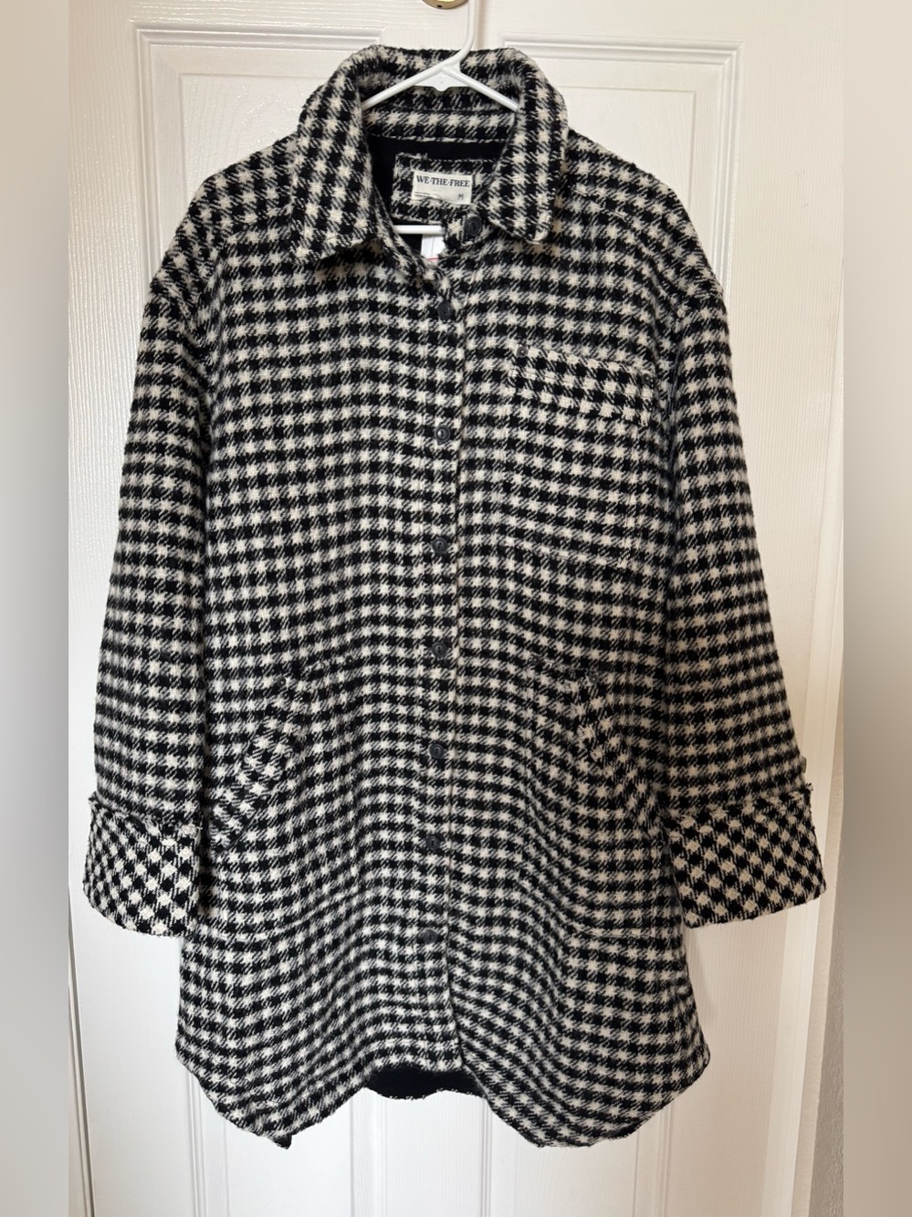 We The Free Get Around Houndstooth Shirt. NWT free people - Picture 2 of 8